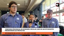 Alumnos de Campo Grande diseñaron una planta industrial que transforma plástico en madera sintética