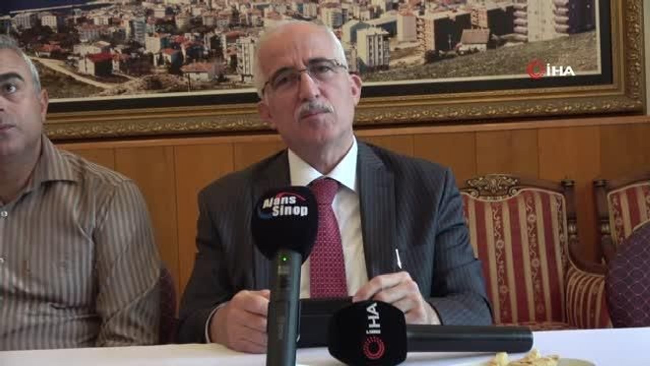 Vali Tuna Sinop için aday adaylığını açıkladı