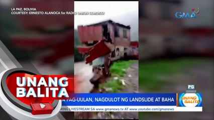 Malakas na pag-uulan, nagdulot ng landslide at baha | UB