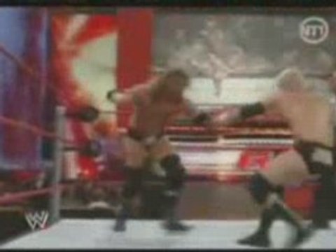 Randy Orton & M.R Kennedy vs triple h & John Cena