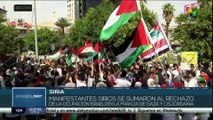 Siria: Pueblo sirio expresó su rechazo a la ocupación israelí de Cisjordania y la Franja de Gaza