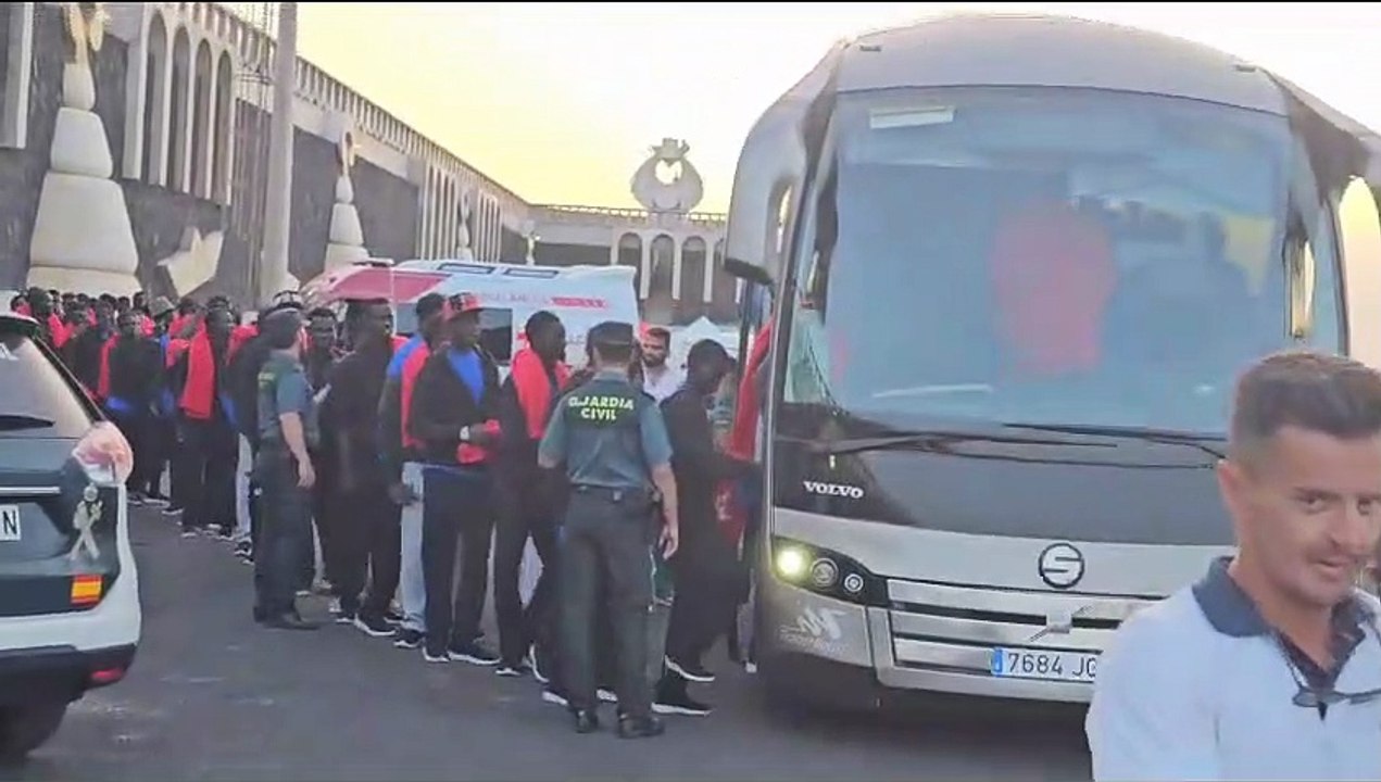 Llegada masiva de migrantes a La Restinga, en El Hierro