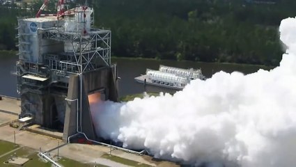 NASA Fired Up RS-25 Engine For 600 Seconds In Mississippi