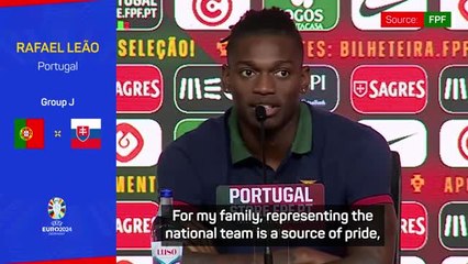 Rafael Leao would have 'great pride' to one day captain Portugal