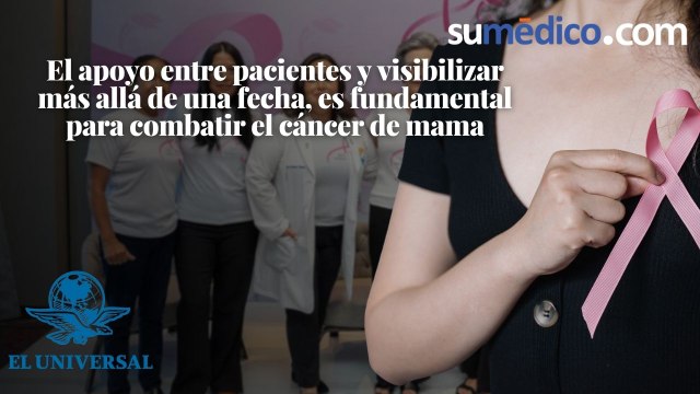 El apoyo entre pacientes y visibilizar más allá de una fecha, es fundamental para combatir el cáncer de mama