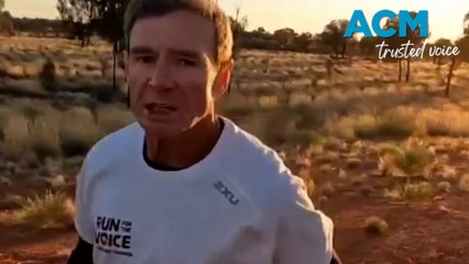 Pat Farmer's 14,000 km run: Racing to the finish line for The Voice