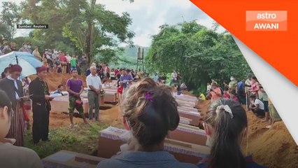 Lebih 30 maut serangan tentera di kem perlindungan Myanmar