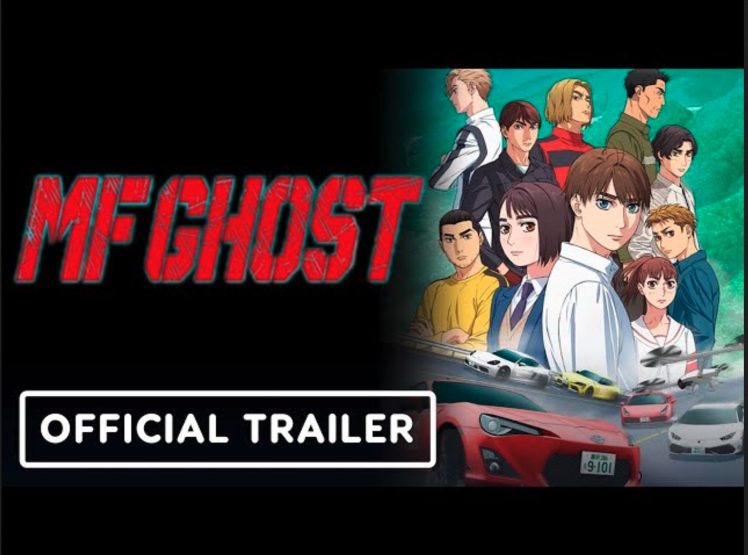 ⁣MF Ghost | Official Anime Series Trailer (English Sub) | Crunchyroll