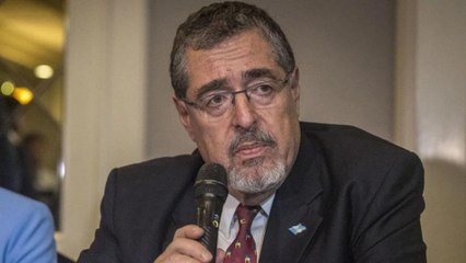 Presidente electo de Guatemala pide a la OEA que intervenga en la crisis política que enfrenta el país