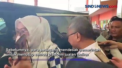 Pedagang Tanah Abang Minta e-Commerce Ditutup, Ini Kata Mendag