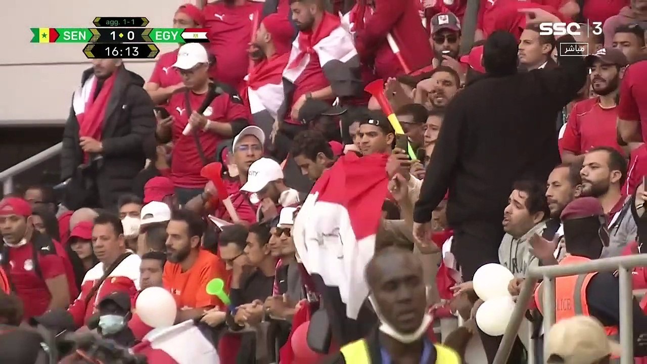 مباراة السنغال و مصر 1-0 تصفيات كاس العالم 2022...