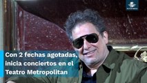 “Sin nostalgias”, Andrés Calamaro arranca serie de conciertos en México