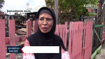 Pabrik Kerupuk Terbakar di Banjarmasin, 4 Rumah Turut Hangus Dilalap Api