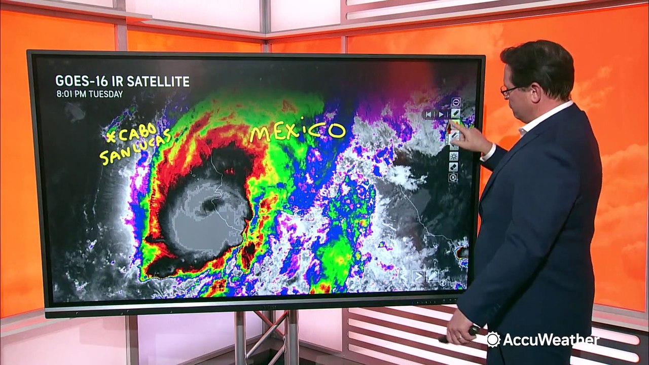 Hurricane Lidia makes landfall in western Mexic...