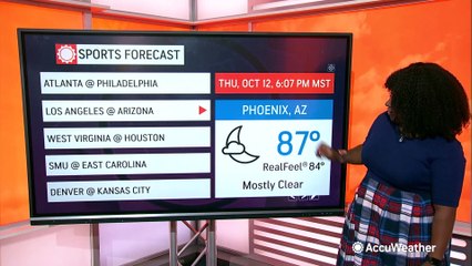 Your Thursday sports forecast across the country