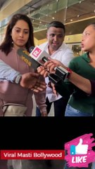 Nushrratt Bharuccha Cries at the Airport