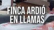 Una finca fue consumida por las llamas en la colonia Los Tulipanes de Tlajomulco  #TuNotiReel