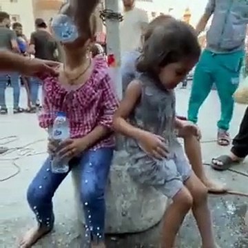 Homeless Palestinian children after the bombing of the Gaza Strip #طوفان_الأقصى #طوفان_القدس #Israel #Palestine #FreePalestine #Hamas #Hezbollah #GazaUnderAttack #طوفان_القدس #gaza https-__