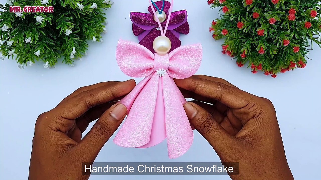 DIY Amazing Christmas Angel Making Ideas | Christmas Tree Ornaments | Hanging Christmas Doll Angel