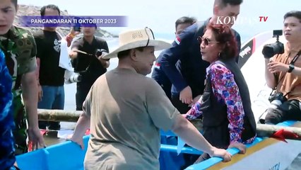 Pernyataan Prabowo usai Ketemu Susi Pudjiastuti di Pangandaran Bahas Nasib Nelayan