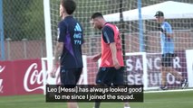 'Really great' seeing Messi train with Argentina - Romero