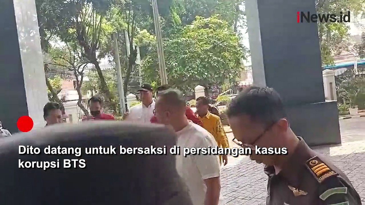 Dito Ariotedjo Penuhi Panggilan PN Tipikor Jadi Saksi Sidang Kasus BTS Kominfo