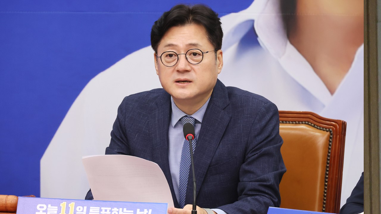홍익표 "보선 전날, 선관위 해킹에 취약 발표...정치 개입" / YTN