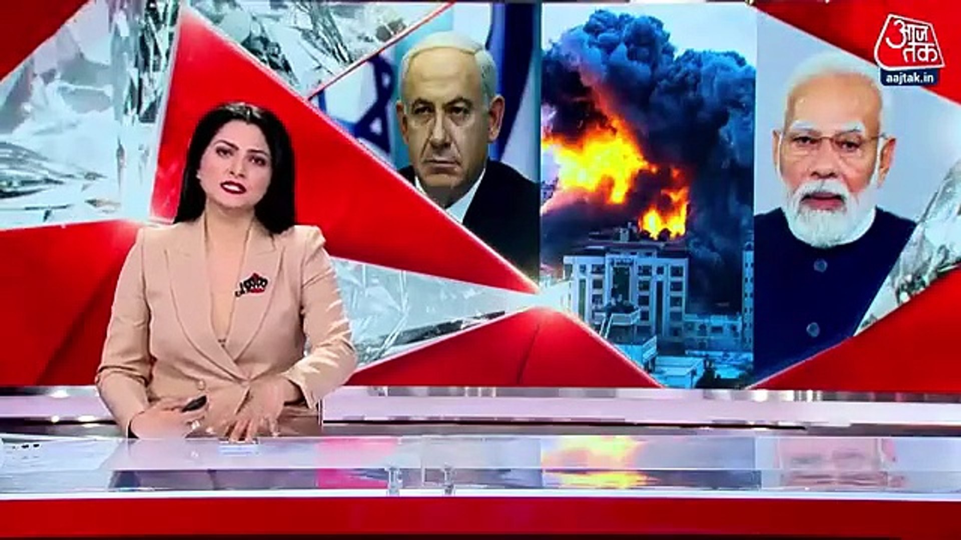 ⁣Political Leaders in India started politics on Israel War!