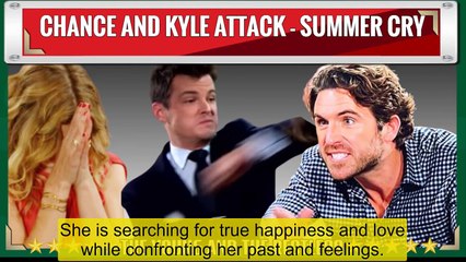 The Young And The Restless Spoilers Chance punches Kyle for bothering Summer - S
