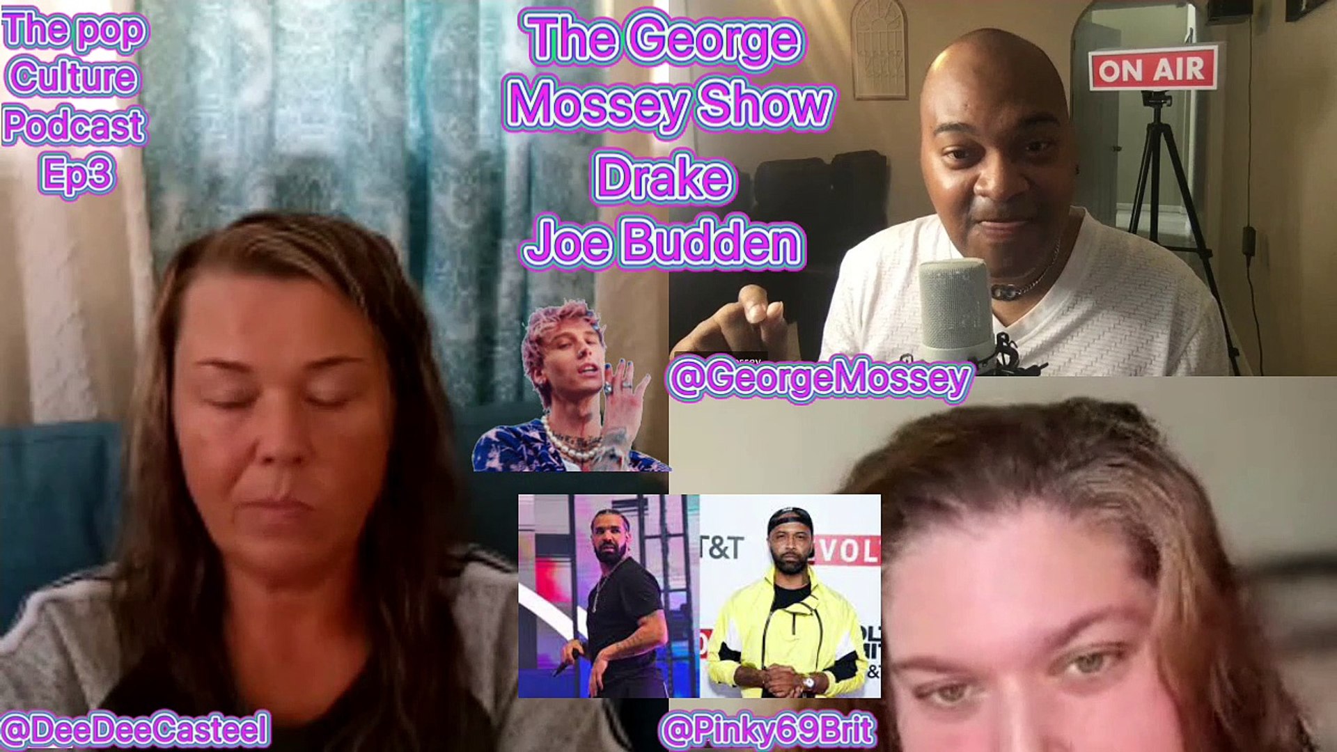 ⁣The George Mossey Show: The Pop Culture Podcast EP3 Cohost DeeDee & Heather C