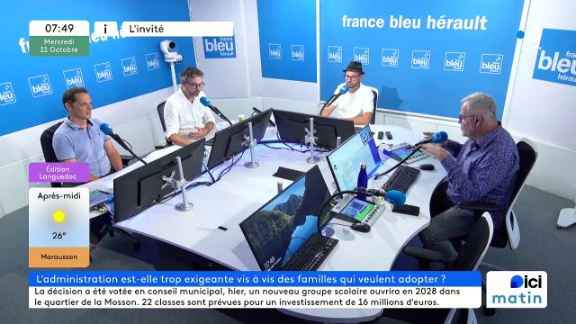 Jean-Michel Pirra, Enfance et Famille d'Adoption de l'Hérault