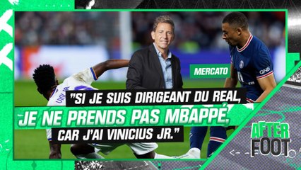 Mercato :  "Si je suis dirigeant du Real, je ne prends pas Mbappé car j'ai Vinicius", souligne Riolo