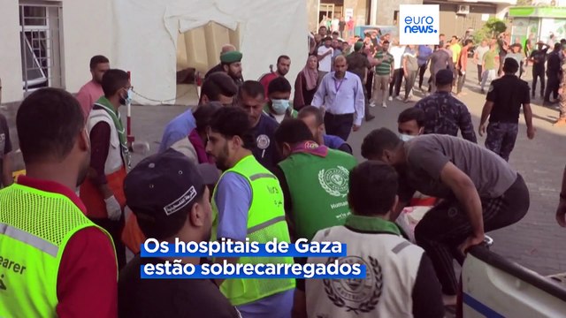 Dezenas de mortes e centenas de feridos em ataques aéreos israelitas em Gaza durante a noite