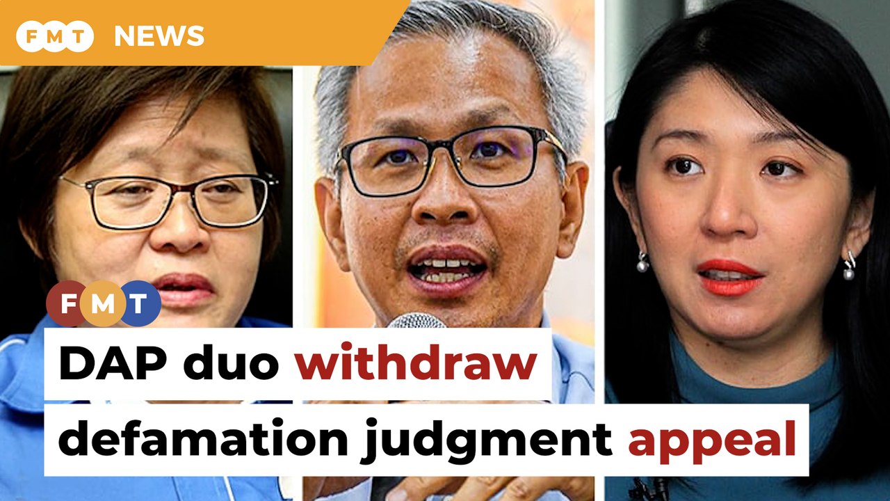 Defamation judgment stands as Pua, Yeo withdraw...