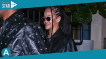 Rihanna moulée dans du cuir : la jeune maman dans un look assorti à son chéri