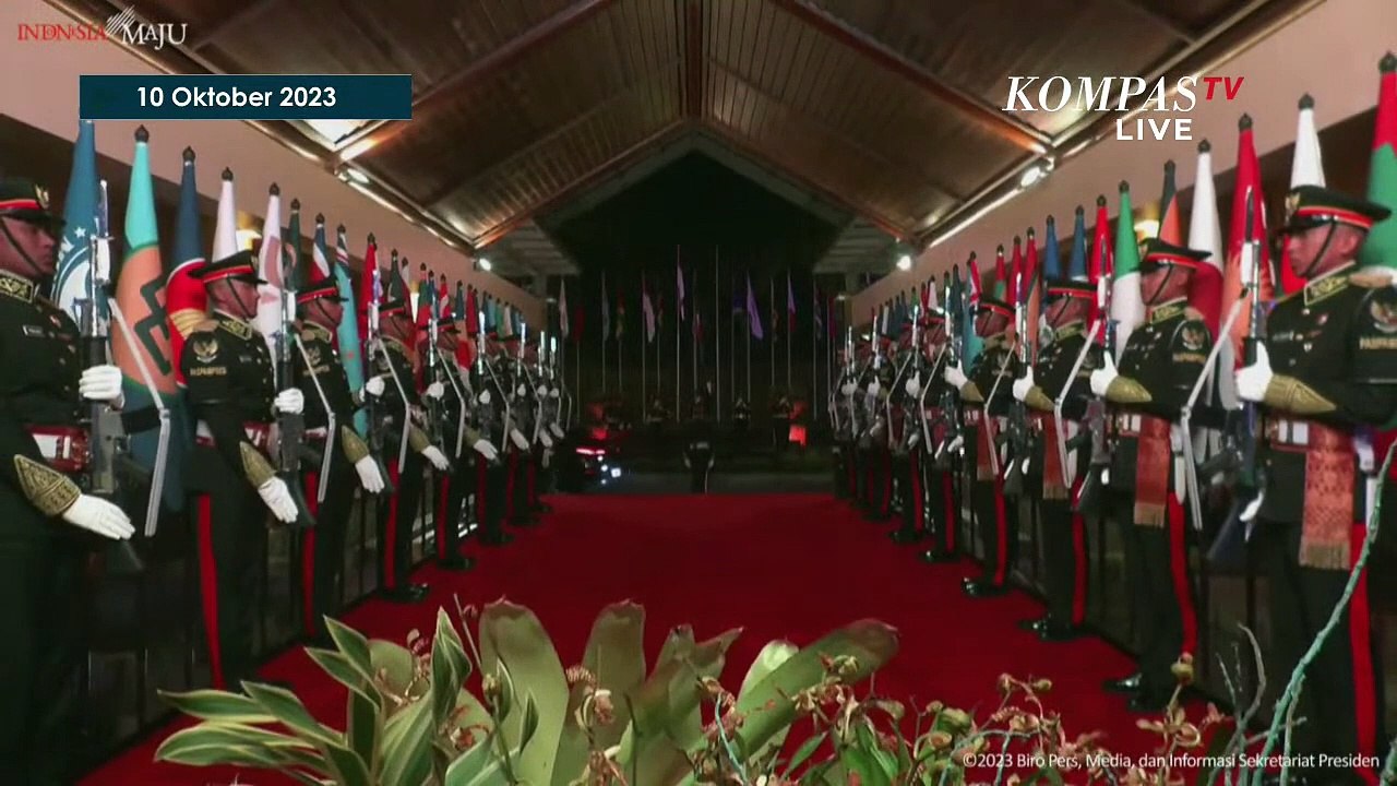 Jokowi Sambut Delegasi dan Buka Gala Dinner KTT AIS Forum 2023 di Bali