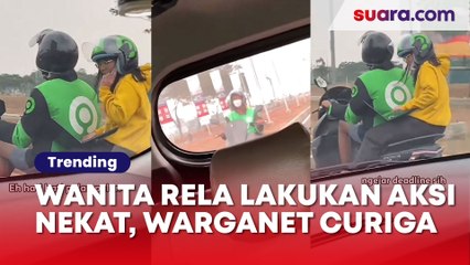 Diduga Sedang Kejar Deadline, Wanita Rela Lakukan Aksi Nekat, Warganet Malah Curiga pada Hal Ini