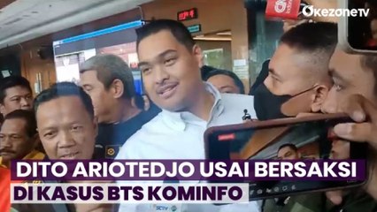 下载视频: Dito Ariotedjo Mengaku Sudah Sampaikan Semua Informasi di Persidangan Kasus BTS Kominfo