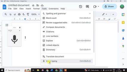 google docs vice typing