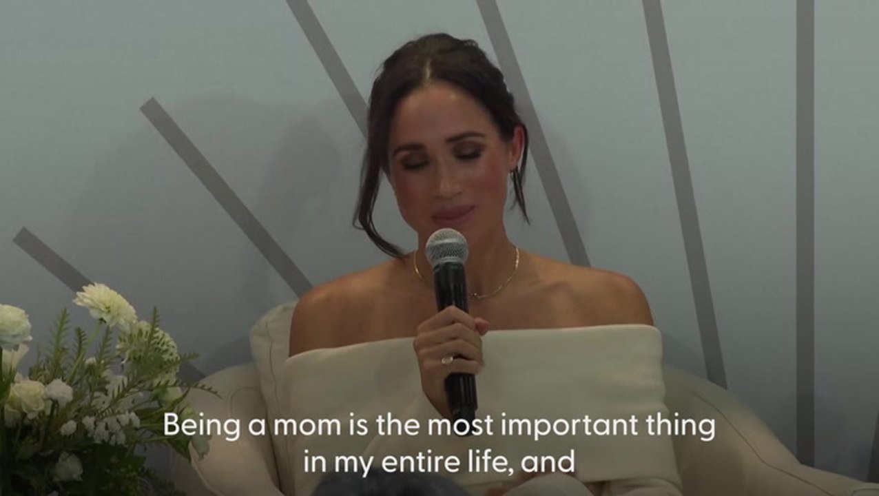 Meghan Markle says being a mother is ‘most important thing in my entire life outside being a wife to Harry’ as she opens up on mental health