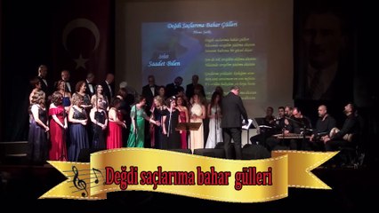 DEĞDİ SAÇLARIMA BAHAR GÜLLERİ -SAADET BİL