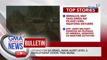 DFA: sitwasyon sa Israel nasa alert level 2; OFW deployment doon tigil muna | GMA Integrated News Bulletin