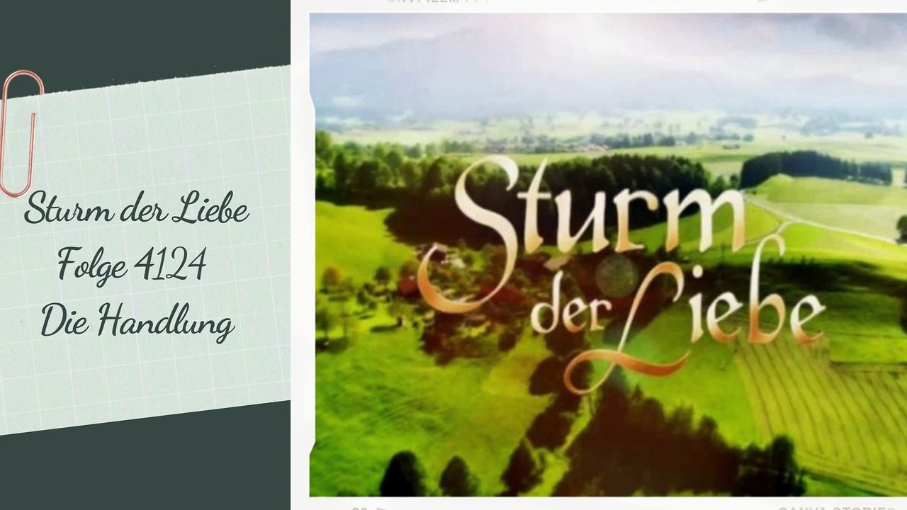 Sturm der Liebe Folge 4124 Das Testament - Die Handlung