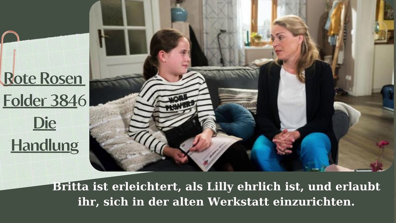Rote Rosen Folge 3846 Ein Rückzugsort - Die Handlung