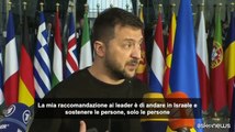 Zelensky all'Occidente: mostrate al popolo israeliano che non ? solo