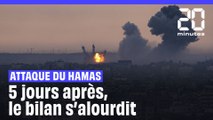 Attaque du Hamas sur Israël : 5 jours après le bilan s'alourdit