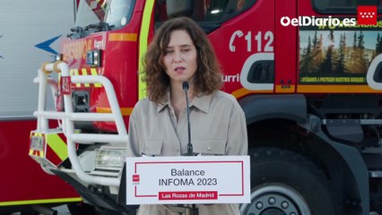 Ayuso acusa a la izquierda de no condenar los ataques de Hamás: "No son capaces de ponerse ni un solo momento del lado de esas familias"