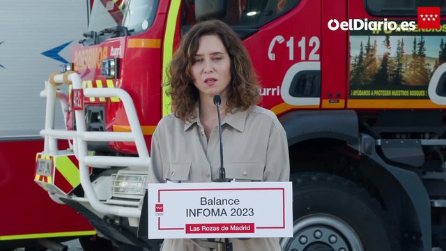 Ayuso acusa a la izquierda de no condenar los ataques de Hamás: No son capaces de ponerse ni un solo momento del lado de esas familias