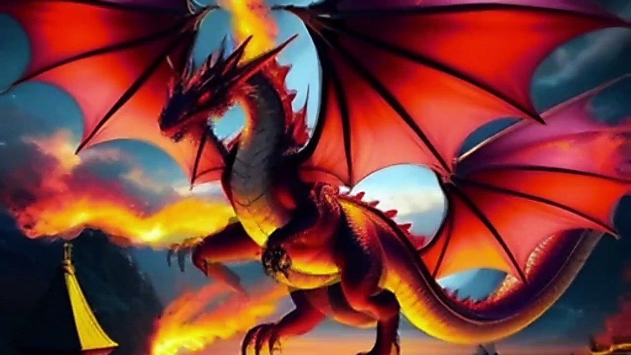 Big Ferocious Fire Breathing Dragons Come To Life