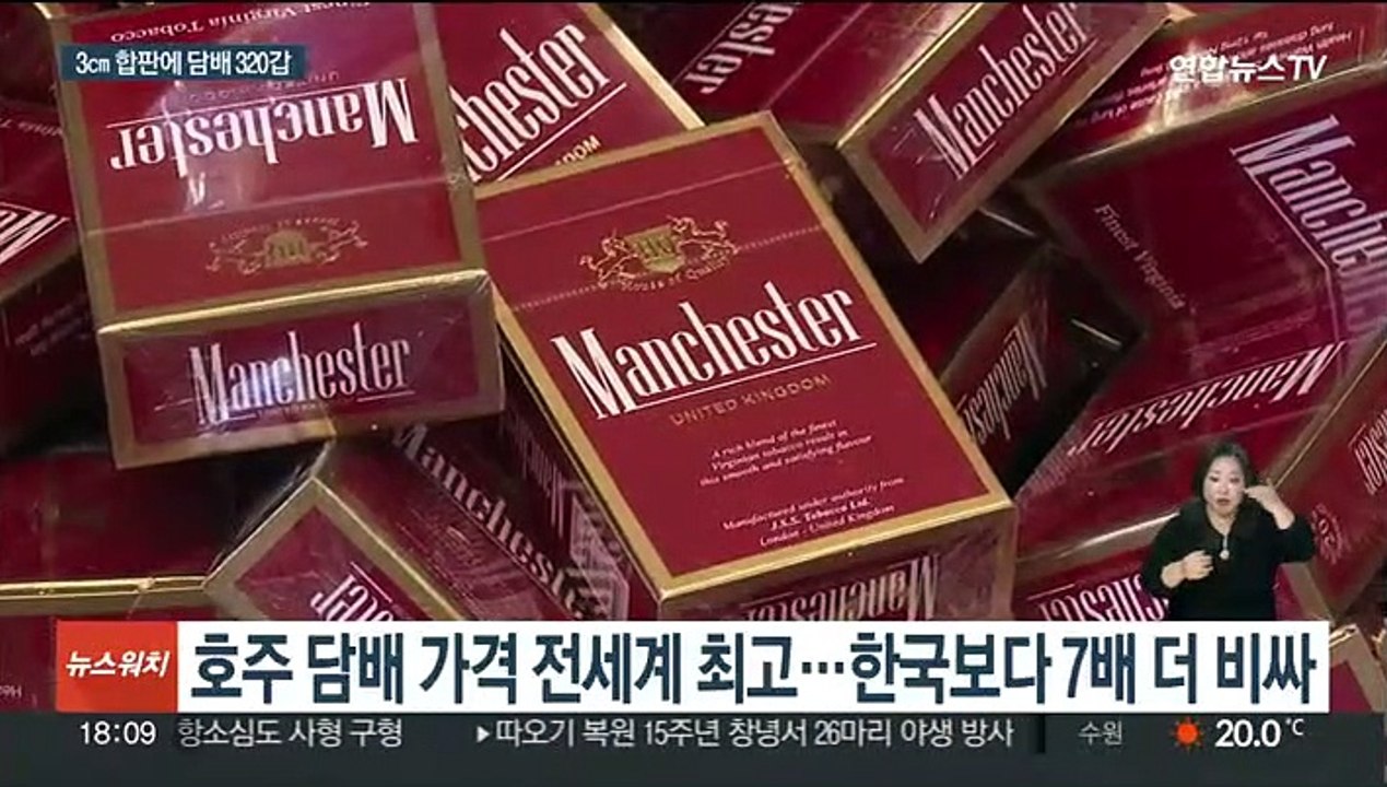 합판 뜯어내니 담배 와르르…수입담배 대량 밀수출 일당 적발